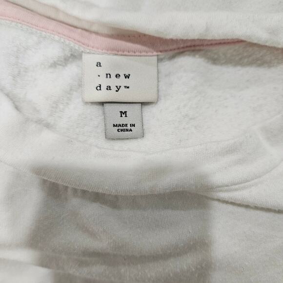 A New Day Women's Medium White Sweater - Picture 3 of 6